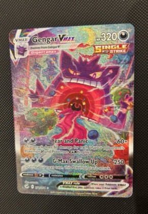 Gengar VMAX, graded 8.5
