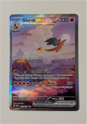 Glurak ex, graded 9.5