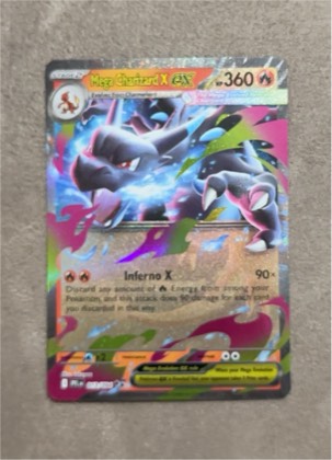 Mega Charizard X ex, graded 9.0