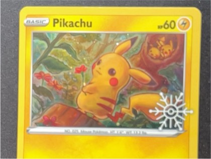 Pikachu - 049/195 (Holiday Calendar), graded 9.5
