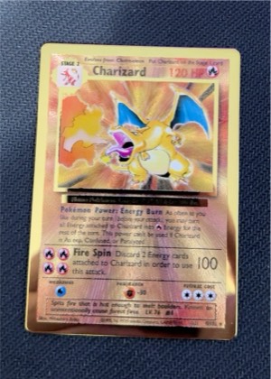 Charizard graded 9
