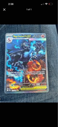 Mega Charizard X ex, graded 9.5