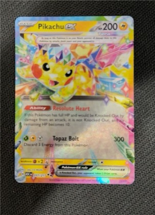 Pikachu ex, graded 9.5
