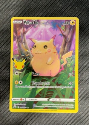 Pikachu, graded 9.5