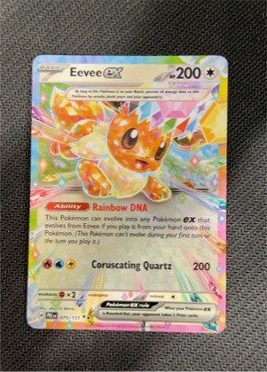 Eevee ex, graded 9.5