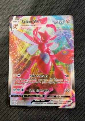 Scizor VMAX, graded 9.5