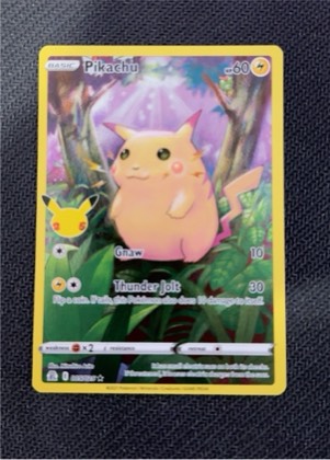 Pikachu graded 8.5