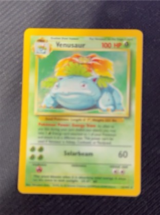 Venusaur, graded 5.0