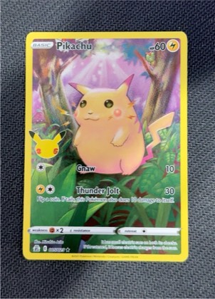 Pikachu, graded 9.5