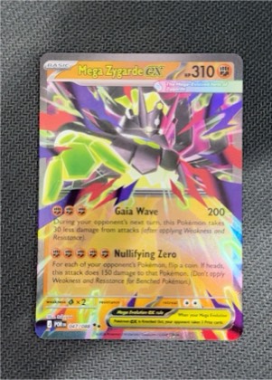 Mega Zygarde ex, graded 9.5