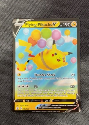 Flying Pikachu V, graded 9.5