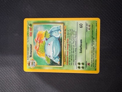 Venusaur, graded 7.0