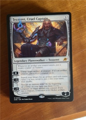 Tezzeret, Cruel Captain, graded 9.0