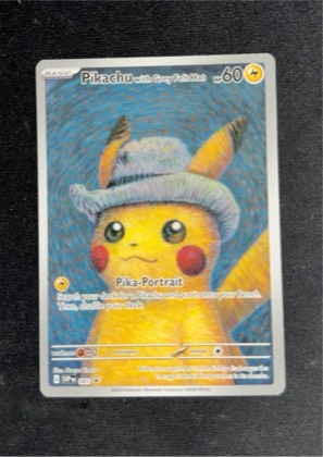 Pikachu with Grey Felt Hat, graded 9.0