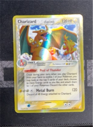 Charizard, graded 7.5