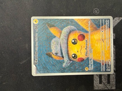Pikachu with Grey Felt Hat, graded 9.0