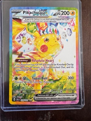 Pikachu ex, graded 9.0