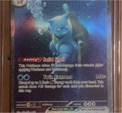 Blastoise ex, graded 9.5