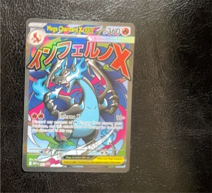 Mega Charizard X ex - 023, graded 5.0