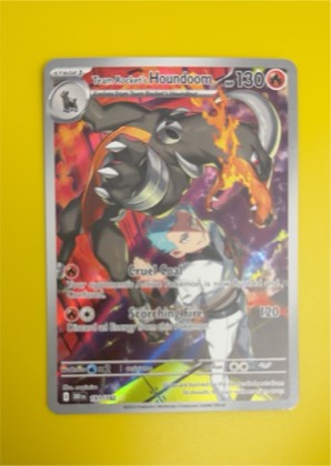 Team Rocket's Houndoom, graded 10.0