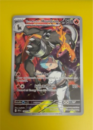 Team Rocket's Houndoom, graded 10.0