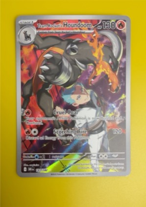 Team Rocket's Houndoom, graded 10.0