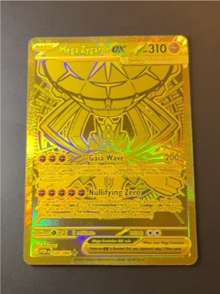 Mega Zygarde ex - 124/088 graded 9.5