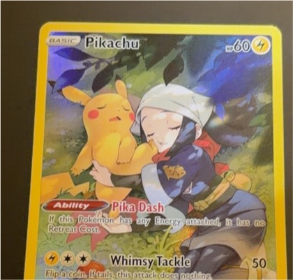Pikachu, graded 9.5