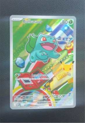 Bulbasaur - 037, graded 9.0