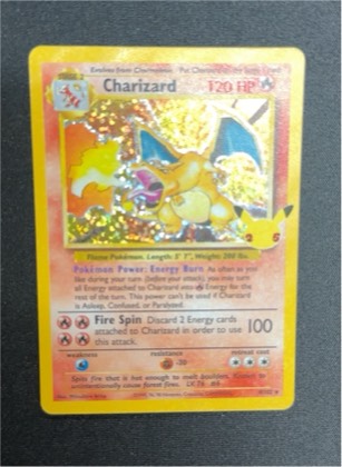 Charizard, graded 5.5