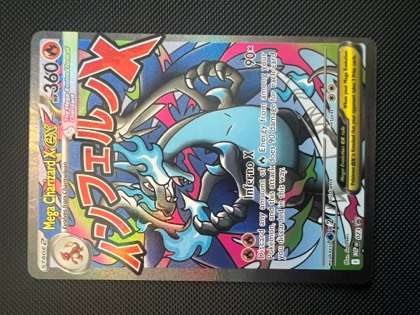 Mega Charizard X EX, graded 9.0