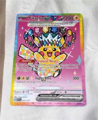 Pikachu ex, graded 10.0