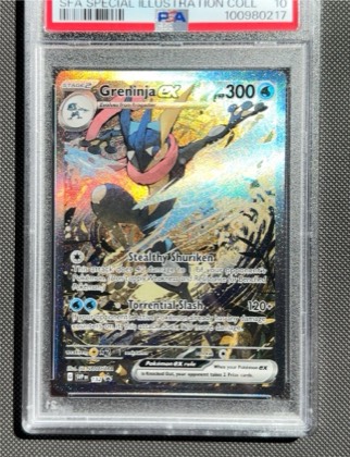 Greninja ex, graded 9.5