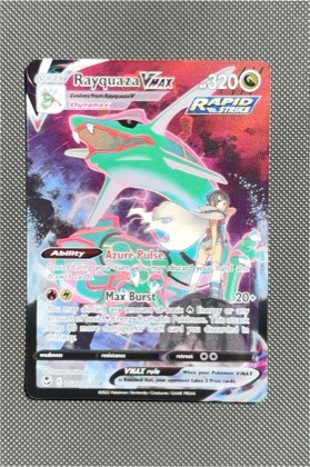 Rayquaza VMAX, graded 9.5