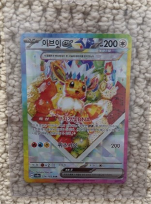 Eevee ex, graded 9.0