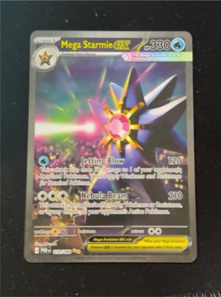 Mega Starmie ex, graded 9.0
