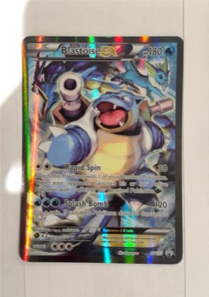 Blastoise EX - XY122, graded 7.0