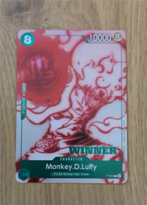 Monkey.D.Luffy, graded 9.5