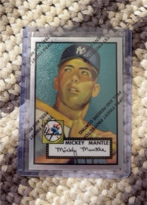Mickey Mantle, graded 9.0