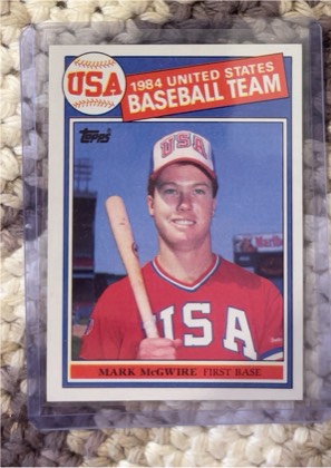 Mark McGwire, graded 8.0