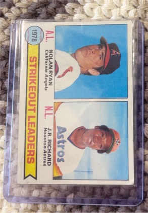 Nolan Ryan / J.R. Richard graded 6 & below