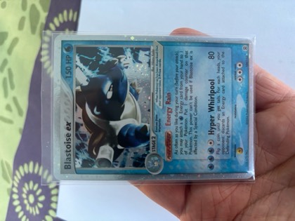Blastoise ex, graded 8.5