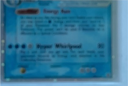Suicune ex, graded 7.5