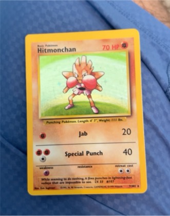 Hitmonchan, graded 4.5