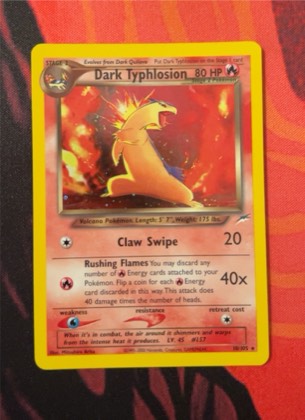 Dark Typhlosion, graded 8.5