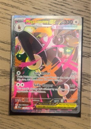 Mega Lopunny ex - 128/094 graded 8.5