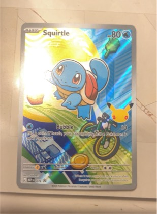 Squirtle graded 8.5