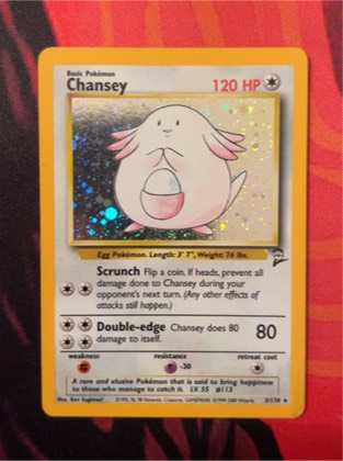 Chansey, graded 6.0