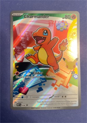 Charmander, graded 9.0