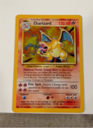 Charizard, graded 7.5